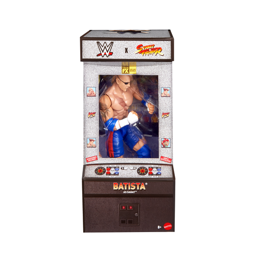 2026 WWE x Street Fighter Elite Collection Series 2 Batista as Sagat [Exclusive]