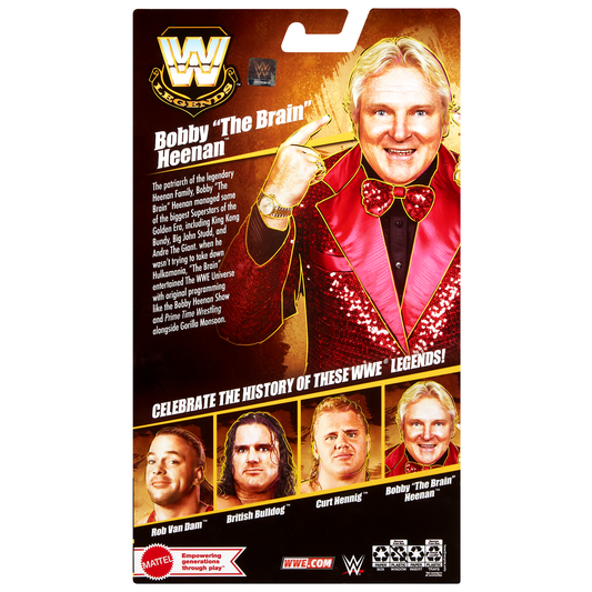 2026 WWE Mattel Elite Collection Legends Series 29 Bobby "The Brain" Heenan