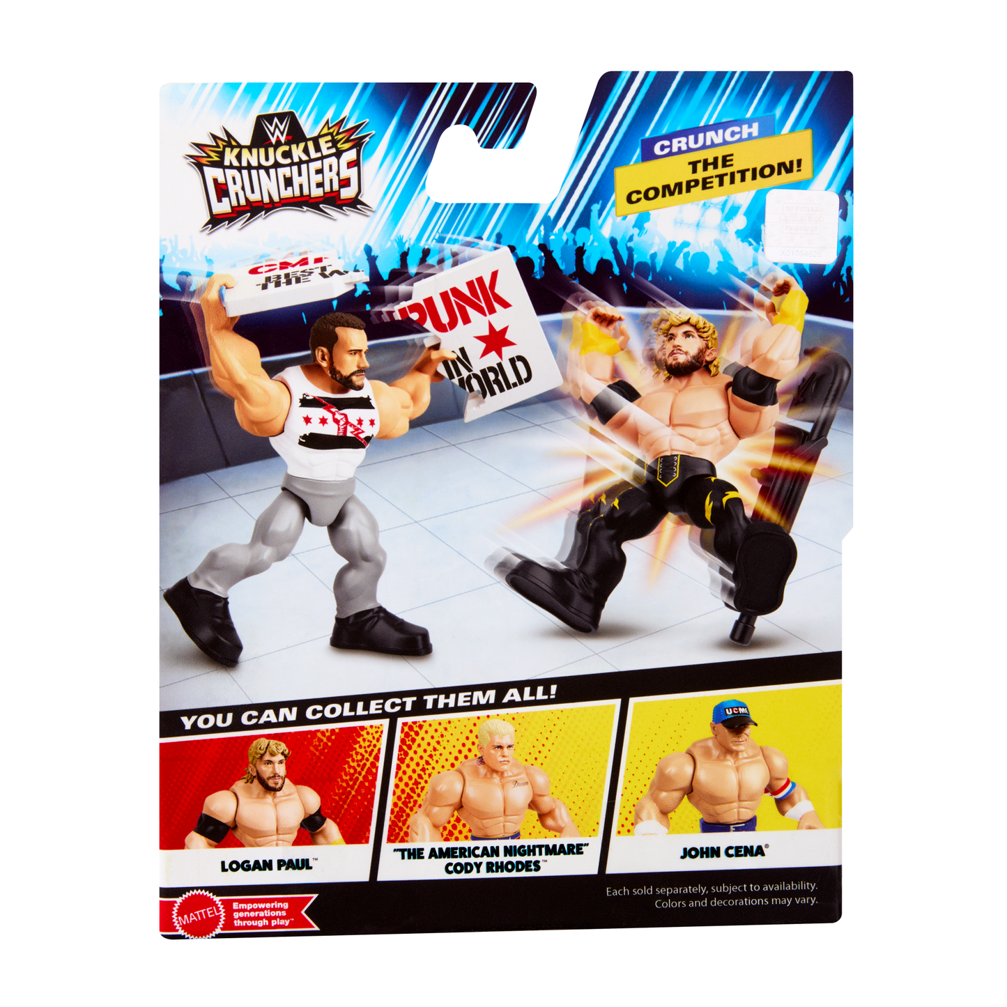 2026 WWE Mattel Knuckle Crunchers Series 10 CM Punk