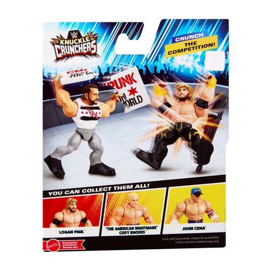 2026 WWE Mattel Knuckle Crunchers Series 10 CM Punk