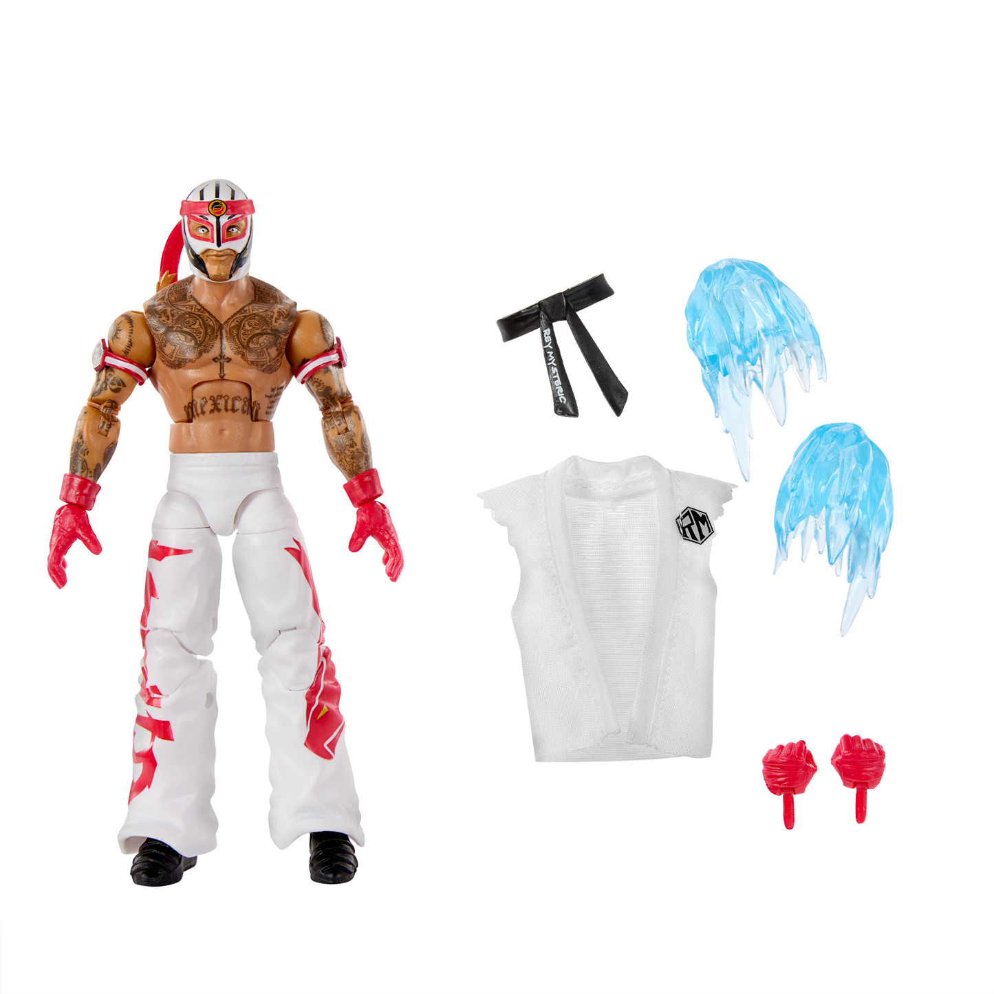 2026 WWE x Street Fighter Elite Collection Series 1 Rey Mysterio as Ryu [Exclusive]
