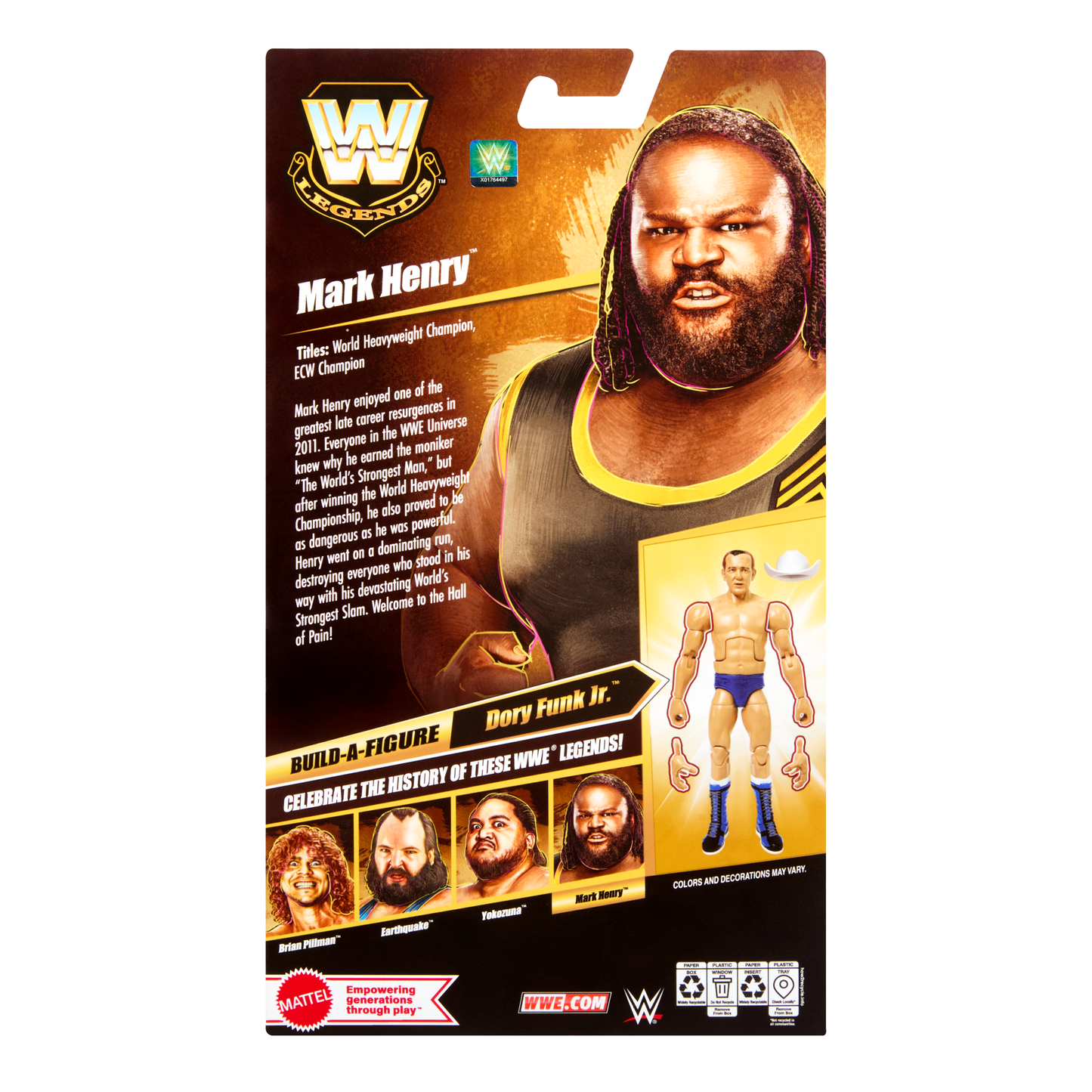2026 WWE Mattel Elite Collection Legends Series 32 Mark Henry