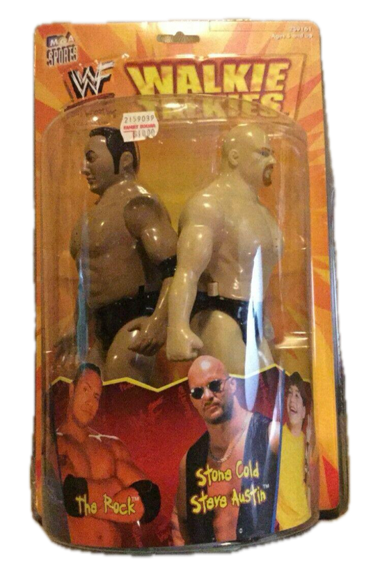 1999 WWF MGA Sports Walkie Talkies: The Rock & Stone Cold Steve Austin