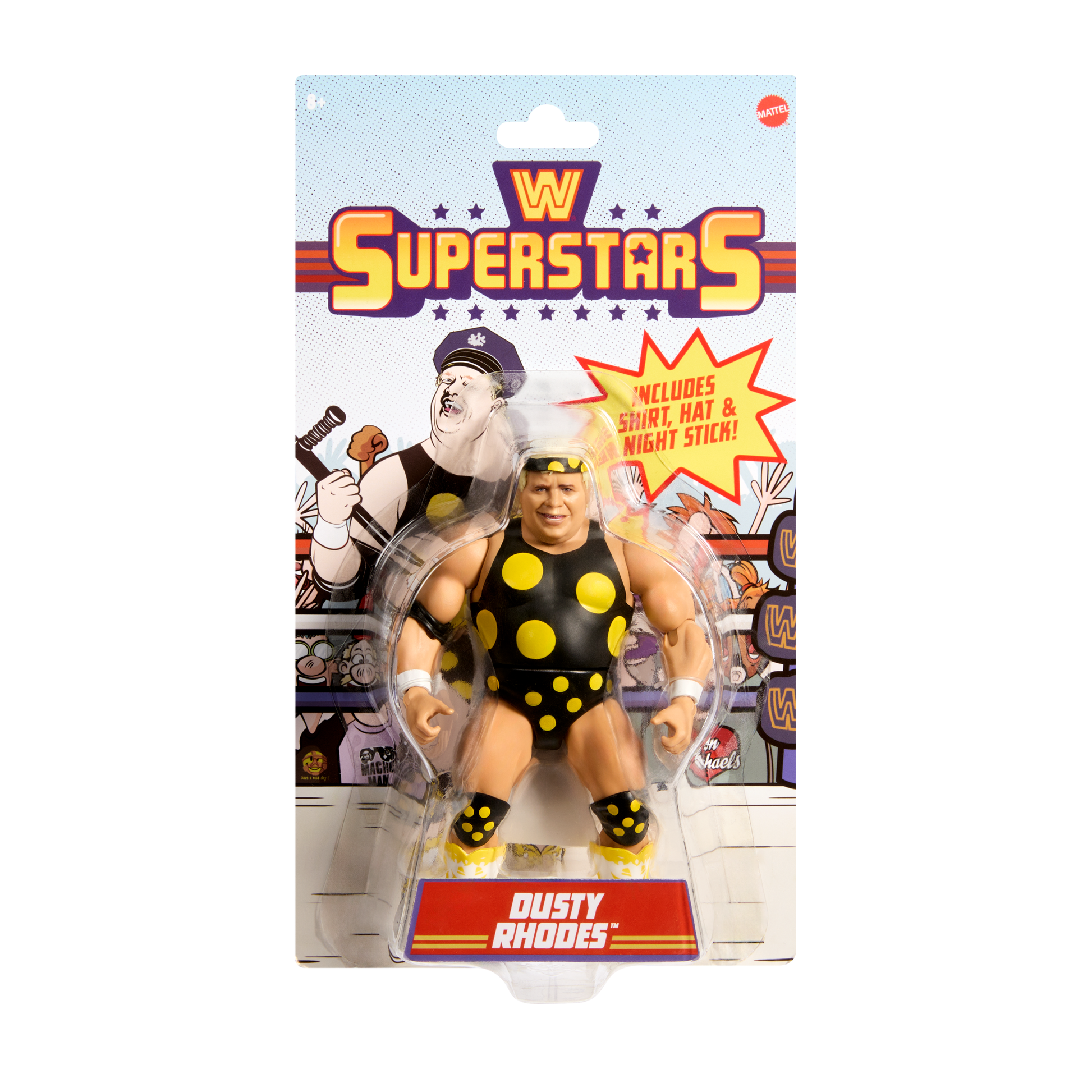 2026 WWE Mattel Superstars Series 18 Dusty Rhodes – Wrestling