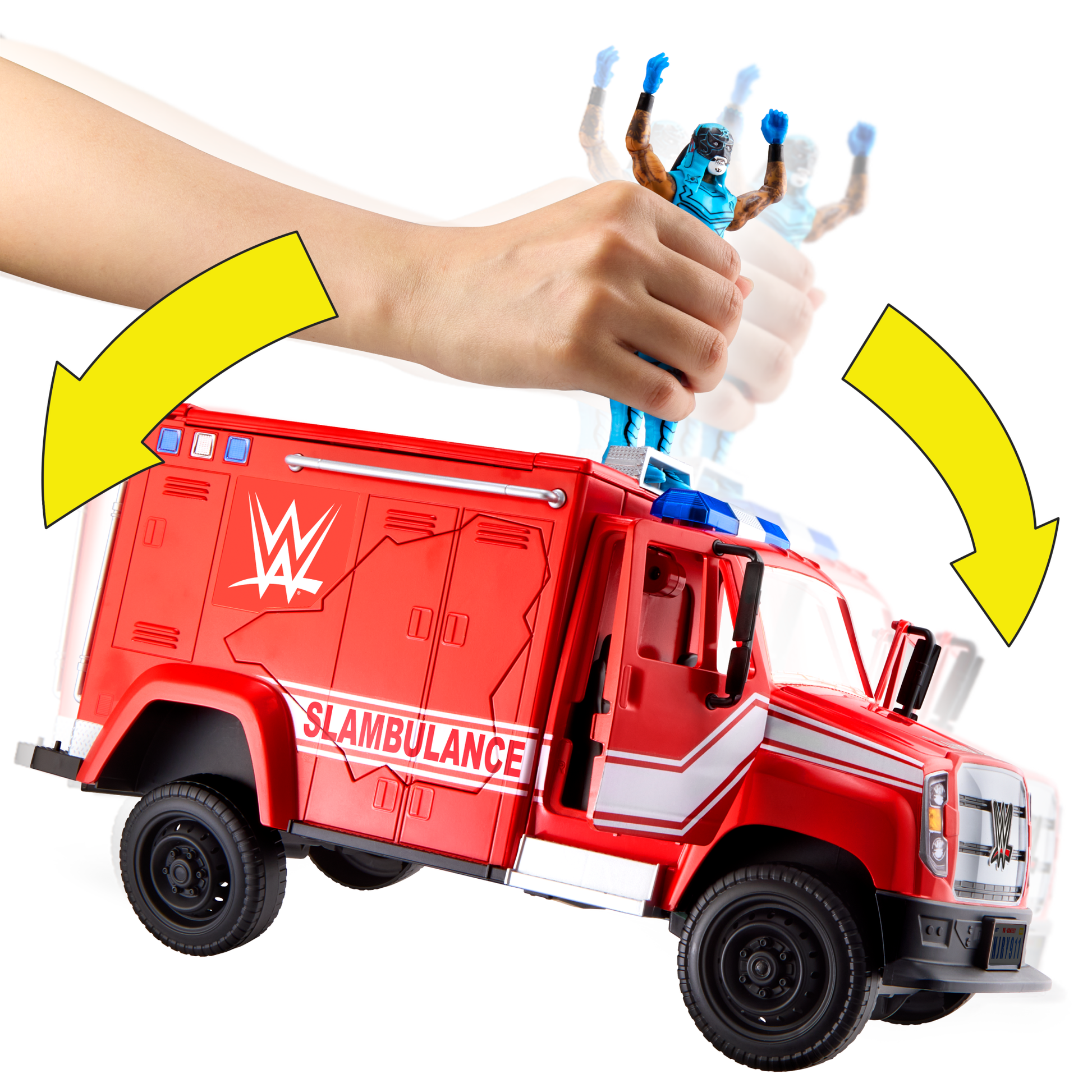 2026 WWE Mattel Main Event Series Slambulance – Wrestling Figure