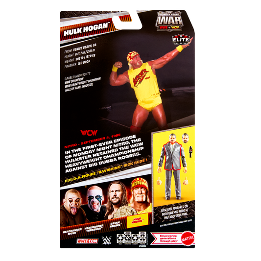 2026 WWE Mattel Elite Collection Monday Night War Series 11 Hulk Hogan