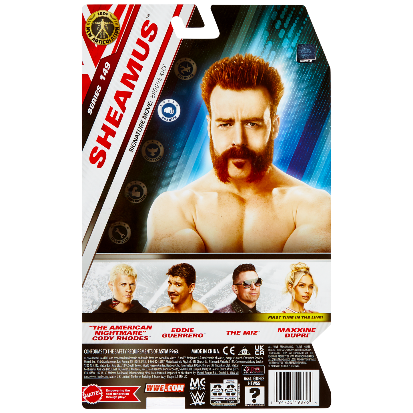 2024 WWE Mattel Main Event Series 149 Sheamus