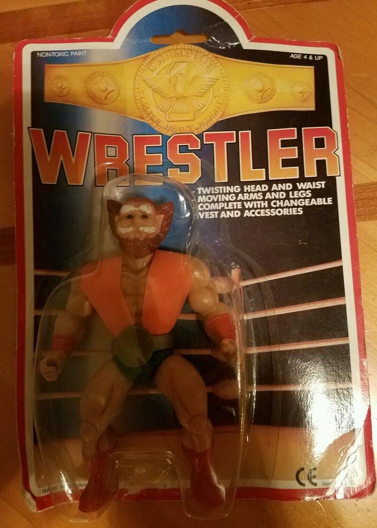 Wrestler [a.k.a. "Combo" Wrestlers] Bootleg/Knockoff Hulka