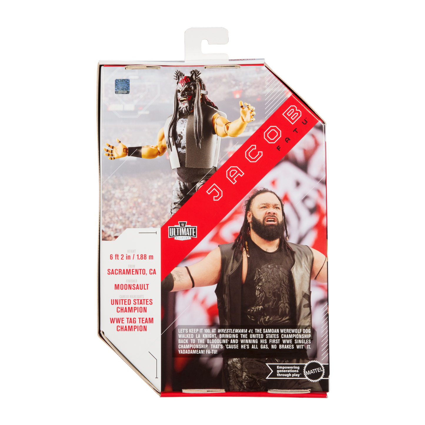 2026 WWE Mattel Ultimate Edition Series 32 Jacob Fatu