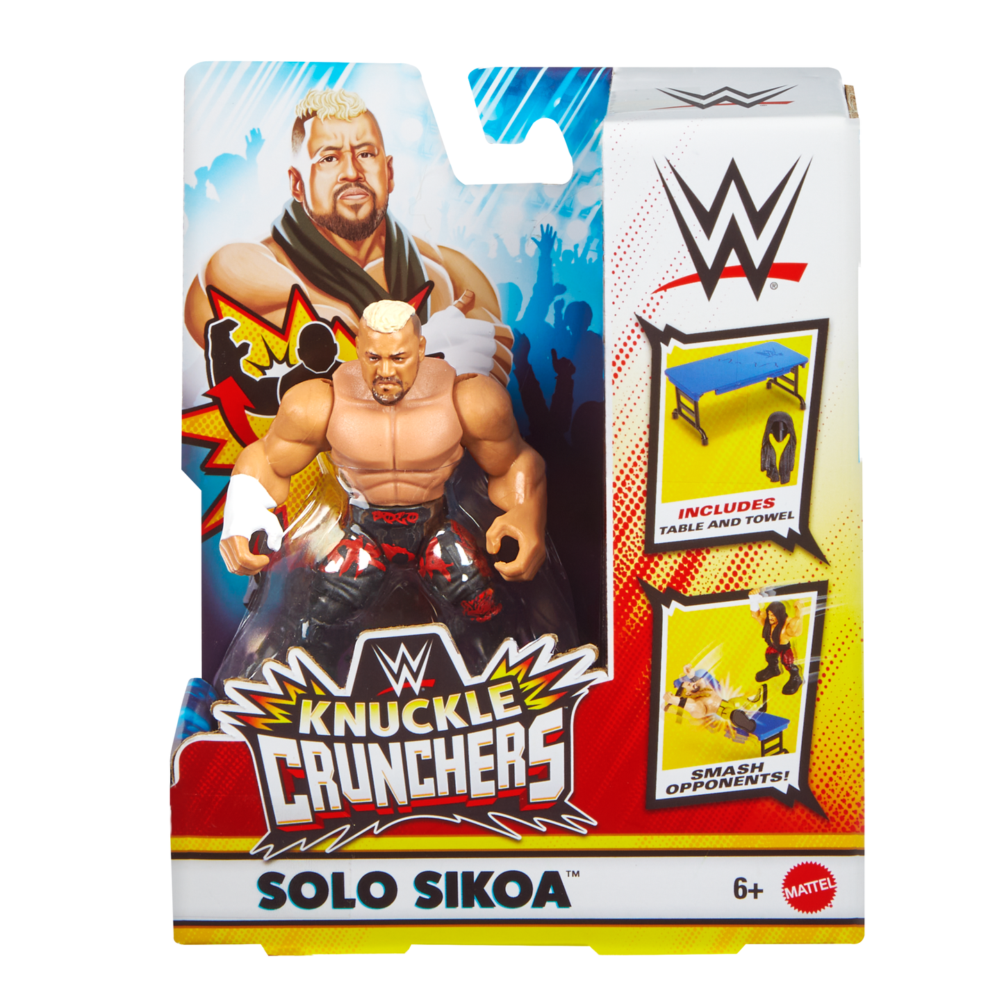 2026 WWE Mattel Knuckle Crunchers Series 8 Solo Sikoa