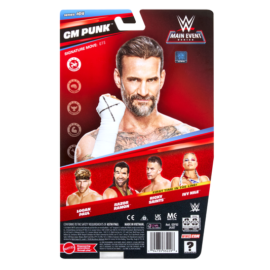 2026 WWE Mattel Main Event Series 164 CM Punk