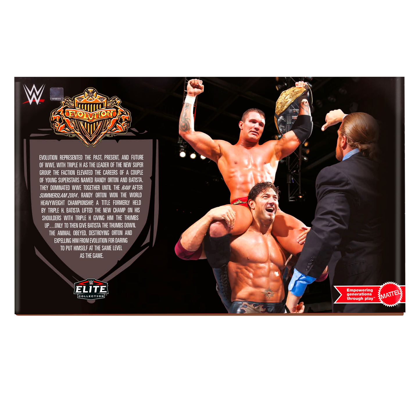 2025 WWE Mattel Elite Collection Target Exclusive Evolution 3-Pack