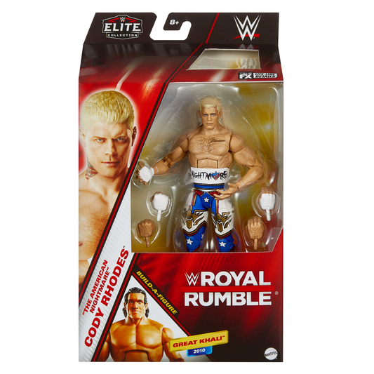 2024 WWE Mattel Elite Collection Royal Rumble Series 6 "The American Nightmare" Cody Rhodes
