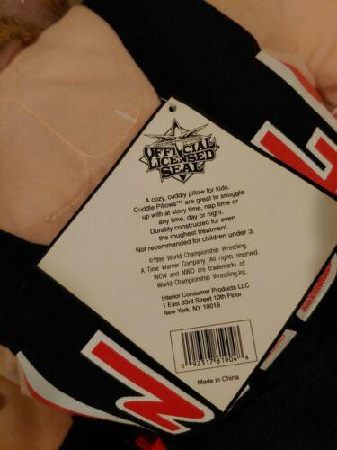 1999 WCW Interior Consumer Products 3" Kevin Nash Cuddle Pillow