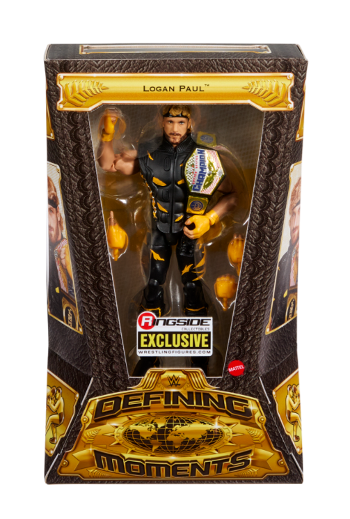 2025 WWE Mattel Elite Collection Ringside Exclusive Defining Moments Logan Paul