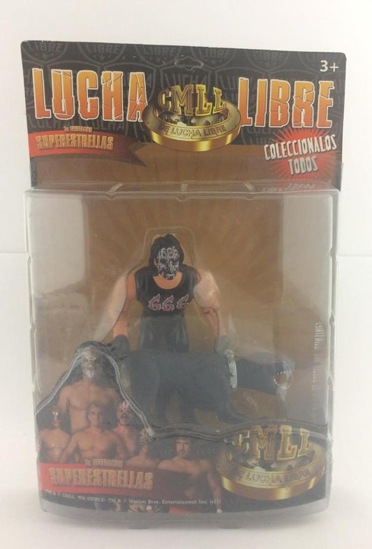 Unreleased CMLL Hag Distribuidoras 6.5" Super Estrellas Series 3 Damian 666