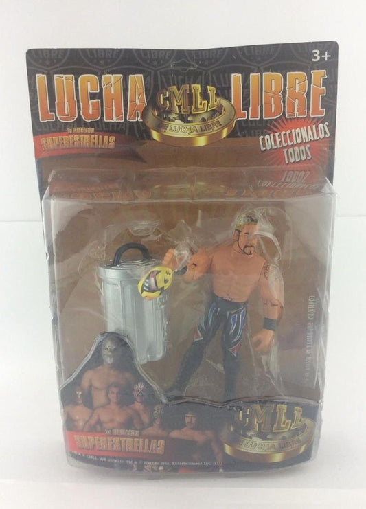 Unreleased CMLL Hag Distribuidoras 6.5" Super Estrellas Series 3 Black Warrior