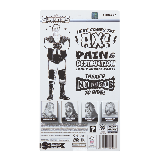 2026 WWE Mattel Superstars Series 17 Demolition Ax