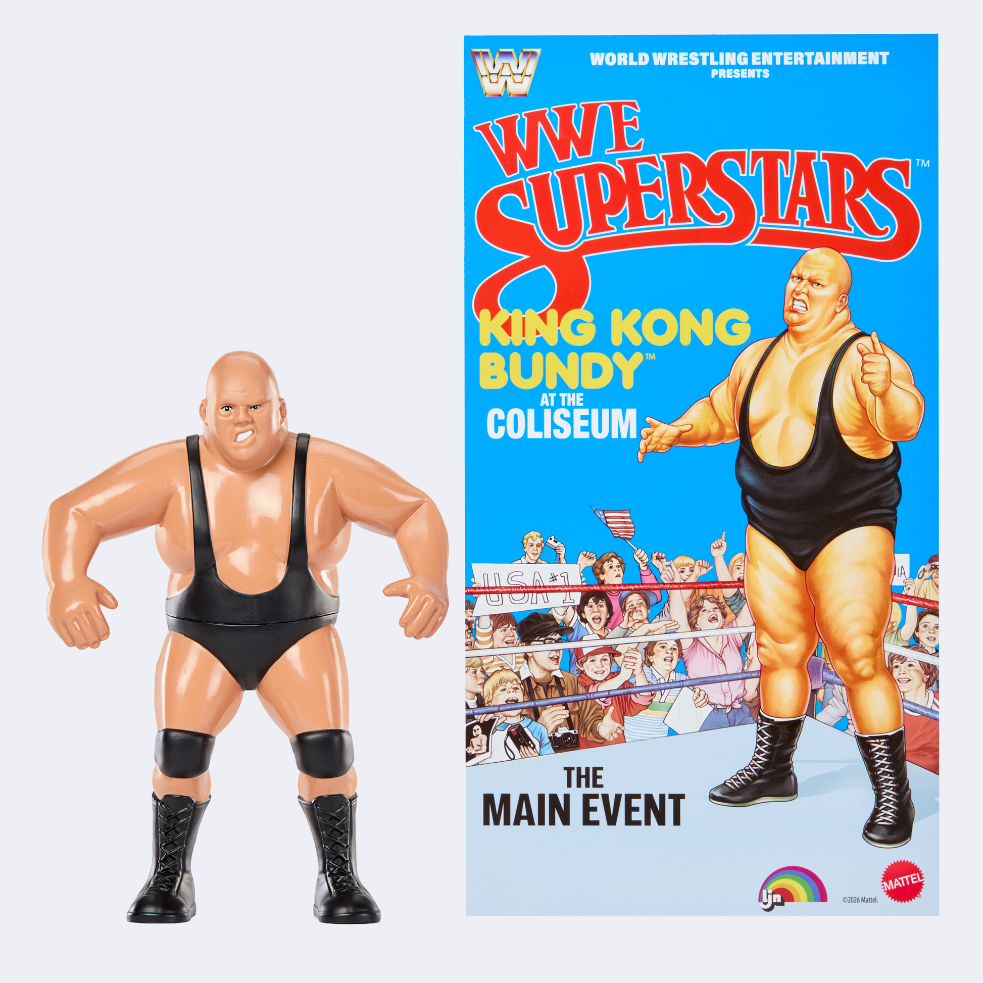 2026 Mattel LJN WWE Superstars Series 2 King Kong Bundy [Exclusive