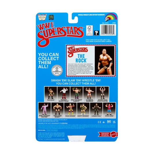 2026 Mattel LJN WWE Superstars Series 3 The Rock [Exclusive]