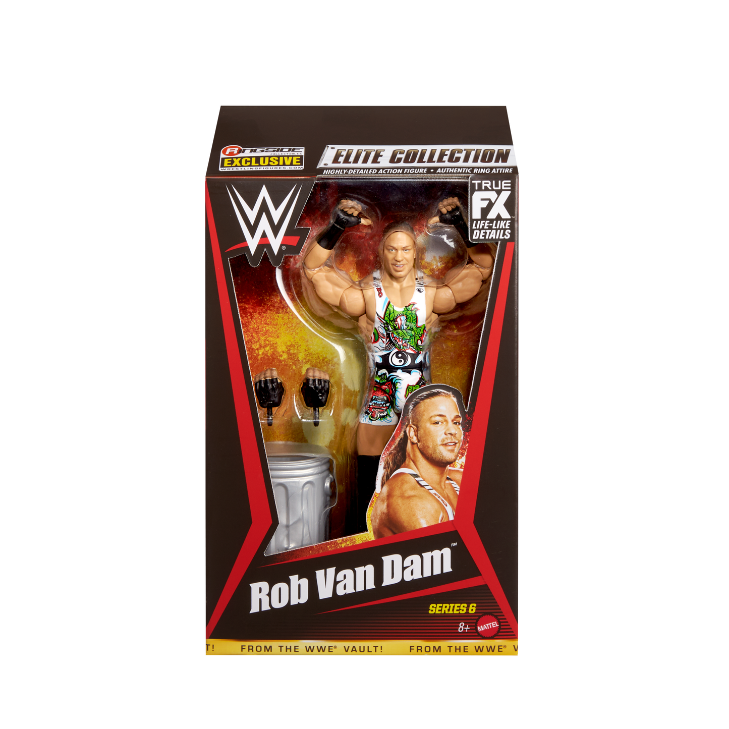 2025 WWE Mattel Elite Collection From the Vault Series 6 Rob Van Dam [Exclusive]