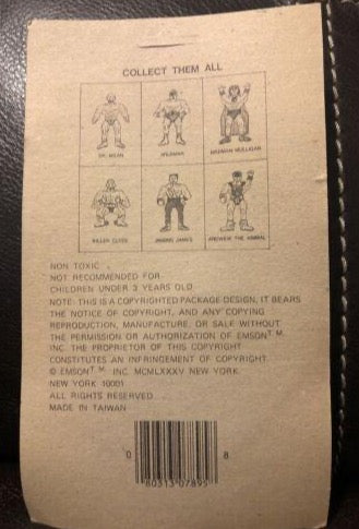 Emson Bootleg/Knockoff IWA Grow-A-Wrestler Killer Clyde