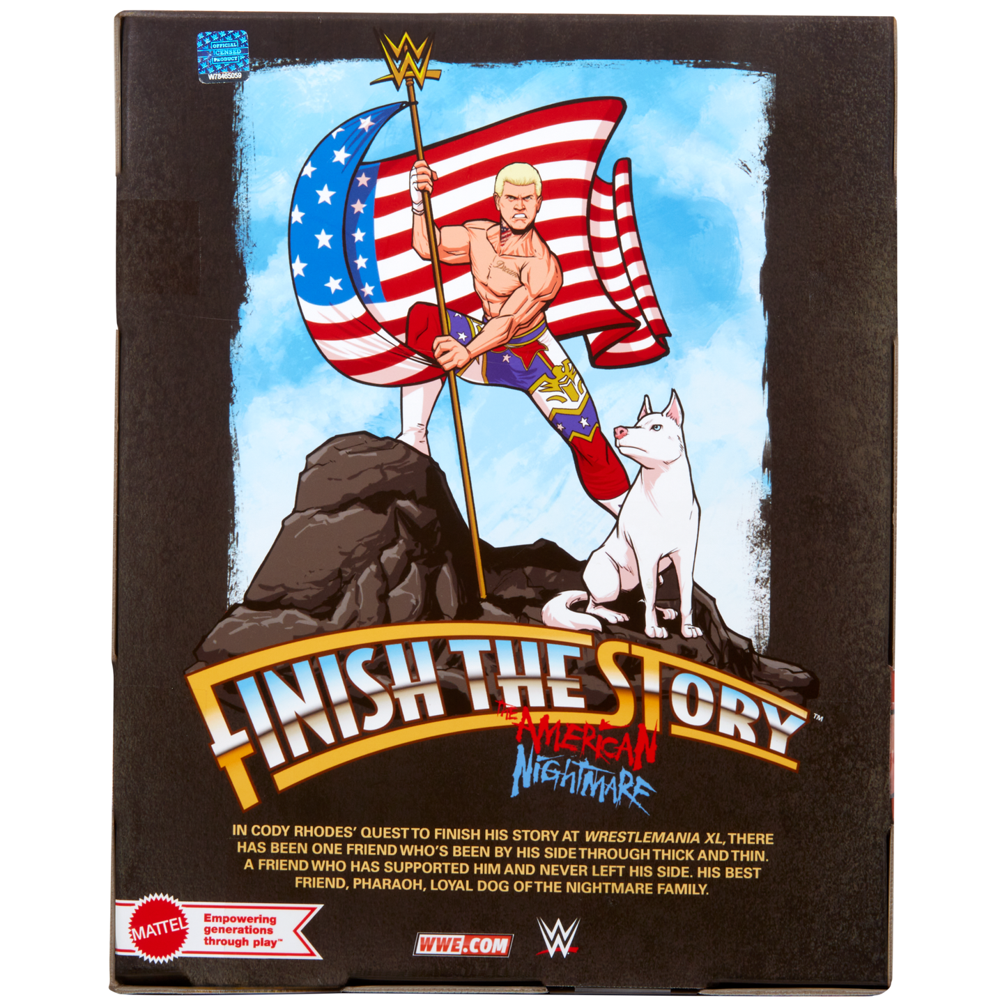 2025 WWE Mattel Elite Collection Ringside Exclusive "Finish the Story" 2-Pack: "The American Nightmare" Cody Rhodes & Pharaoh