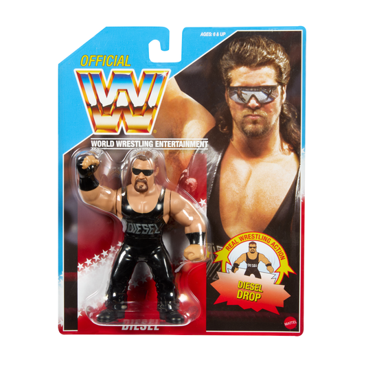 2026 WWE Mattel Ringside Exclusive Retro Greatest Hits Series 1 Diesel