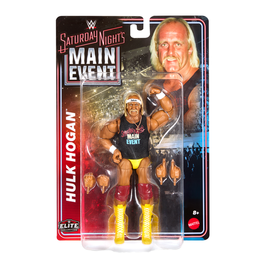 2026 WWE Mattel Elite Collection Saturday Night's Main Event Series 1 Hulk Hogan [Exclusive]