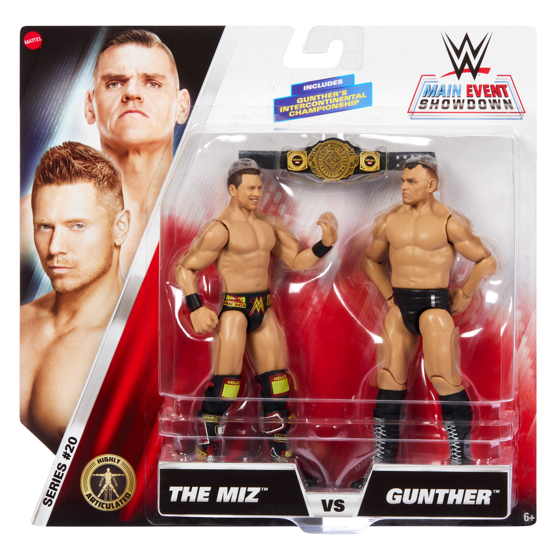 2024 WWE Mattel Main Event Showdown Series 20 The Miz vs. Gunther 2024 WWE Mattel Main Event Showdown Series 20 The Miz vs. Gunther