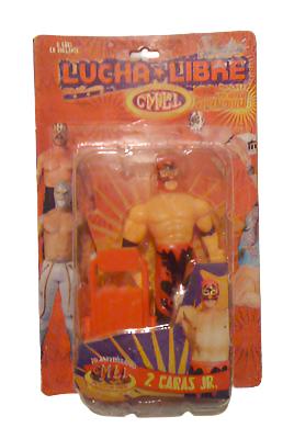 2008 CMLL Hag Distribuidoras 4.5" Super Estrellas Series 3 2 Caras Jr.