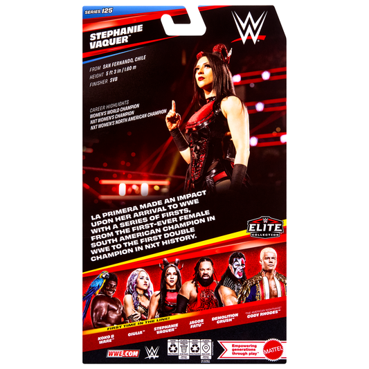 2026 WWE Mattel Elite Collection Series 125 Stephanie Vaquer