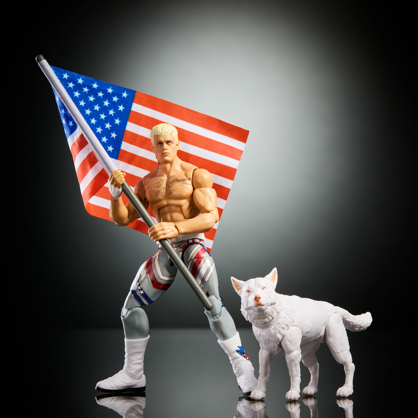 2025 WWE Mattel Elite Collection Ringside Exclusive "Finish the Story" 2-Pack: "The American Nightmare" Cody Rhodes & Pharaoh
