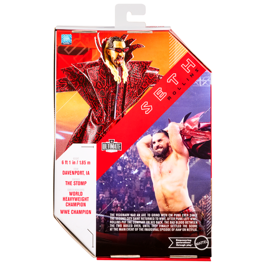 2026 WWE Mattel Ultimate Edition Series 30 Seth Rollins