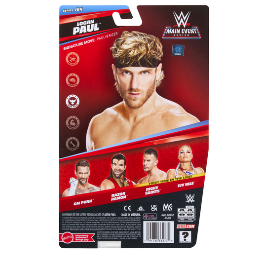 2026 WWE Mattel Main Event Series 164 Logan Paul