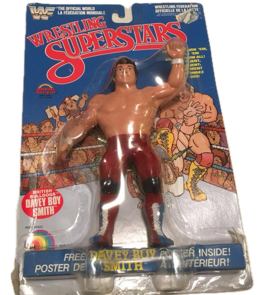 1986 WWF LJN Wrestling Superstars Series 3 Davey Boy Smith