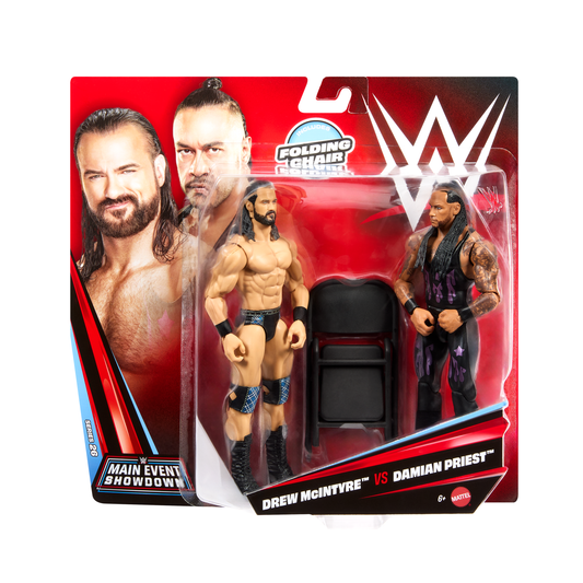 2026 WWE Mattel Main Event Showdown Series 26 Drew McIntyre vs. Damian Priest
