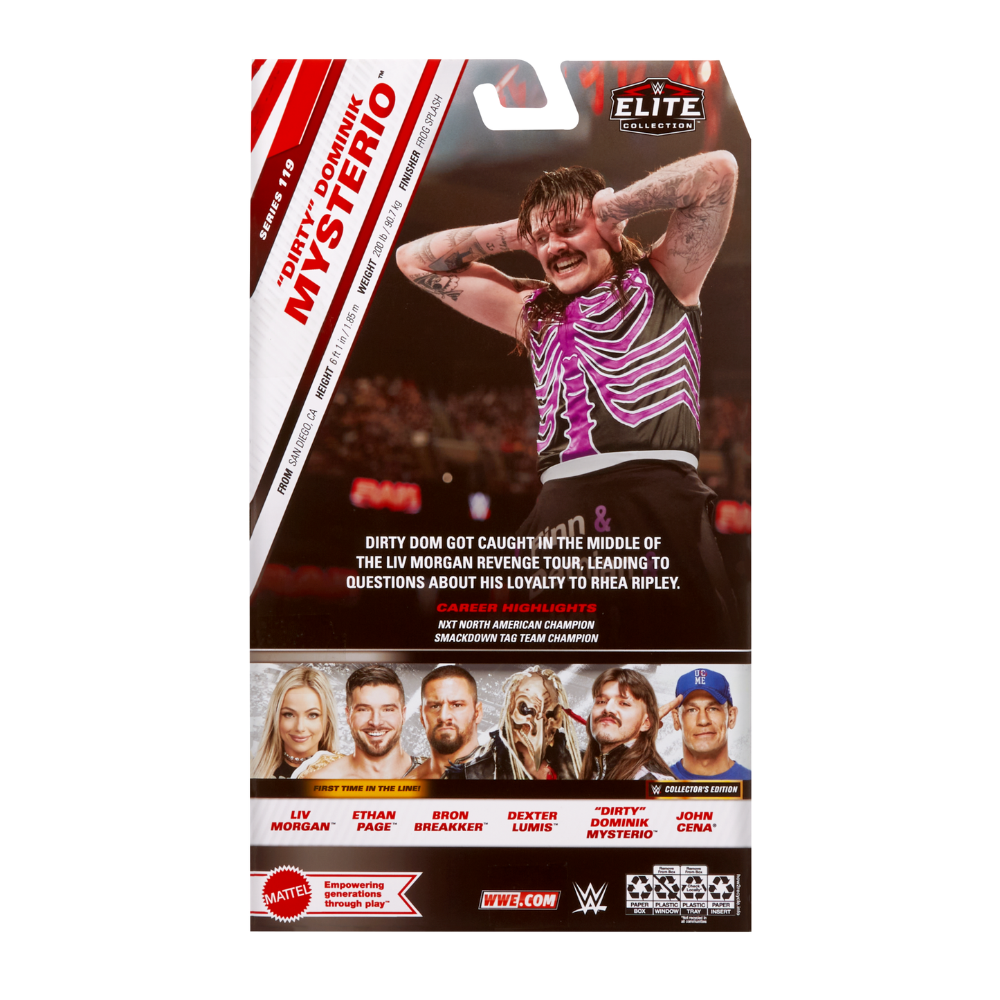 2025 WWE Mattel Elite Collection Series 119 Dominik Mysterio