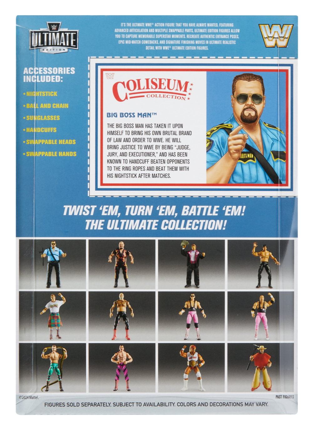 2025 WWE Mattel Ultimate Edition Coliseum Collection Series 6 Big Boss Man