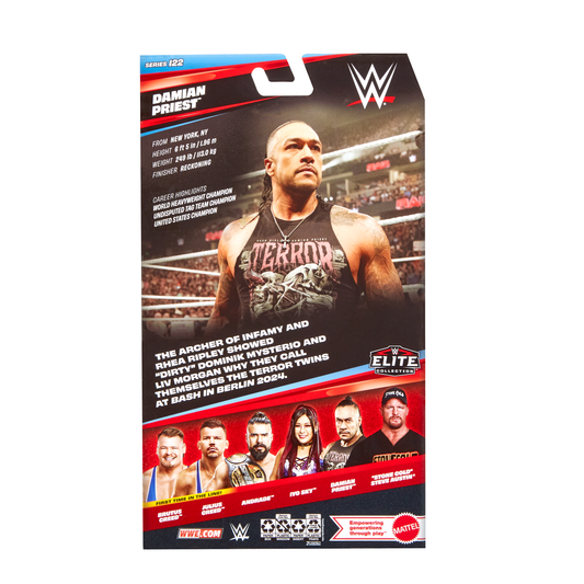2025 WWE Mattel Elite Collection Series 122 Damian Priest