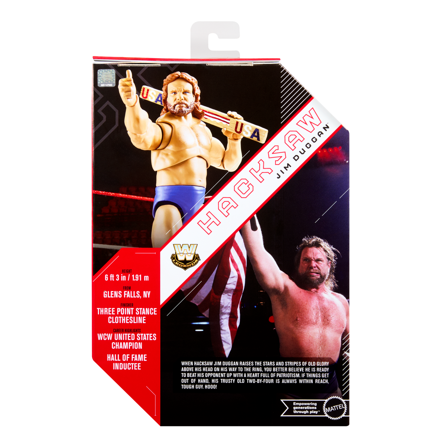 2026 WWE Mattel Ultimate Edition Legends Hacksaw Jim Duggan [Exclusive]