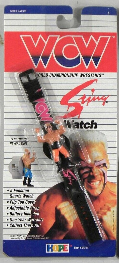 1991 WCW Hope Industries Inc. Sting [With Orange Tights] Watch