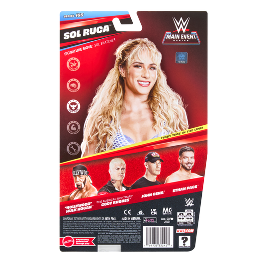 2026 WWE Mattel Main Event Series 165 Sol Ruca