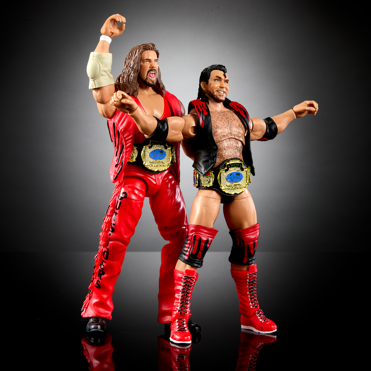 2024 WWE Mattel Ultimate Edition Tag Team The Outsiders: Scott Hall & Kevin Nash [Exclusive]