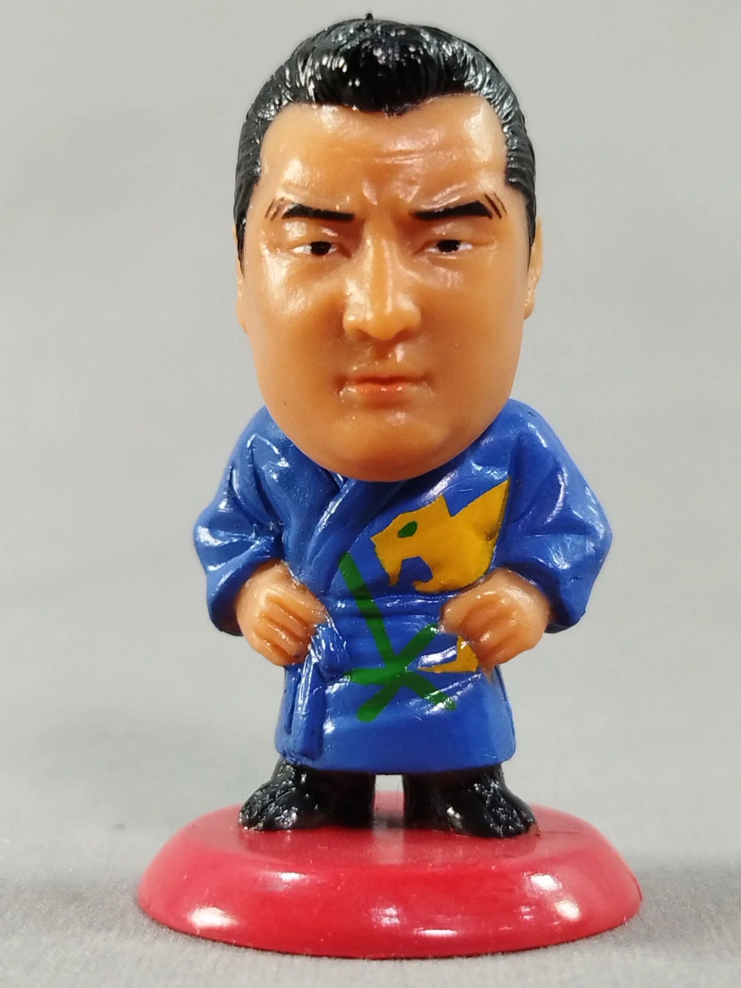 2005 CharaPro Mini Big Heads/Pro-Kaku Heroes Series 5 Rikidozan [With Entrance Gear]