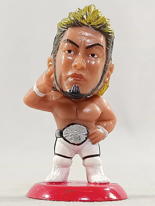 2005 CharaPro Mini Big Heads/Pro-Kaku Heroes Series 1.5 Hiroshi Tanahashi [With White Tights]