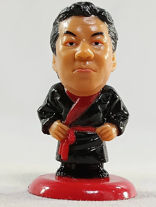 2005 CharaPro Mini Big Heads/Pro-Kaku Heroes Series 4 Tatsumi Fujinami [With Entrance Gear]