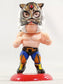 2005 CharaPro Mini Big Heads/Pro-Kaku Heroes Series 1 Tiger Mask [With Blue Pants, In Fighting Pose]