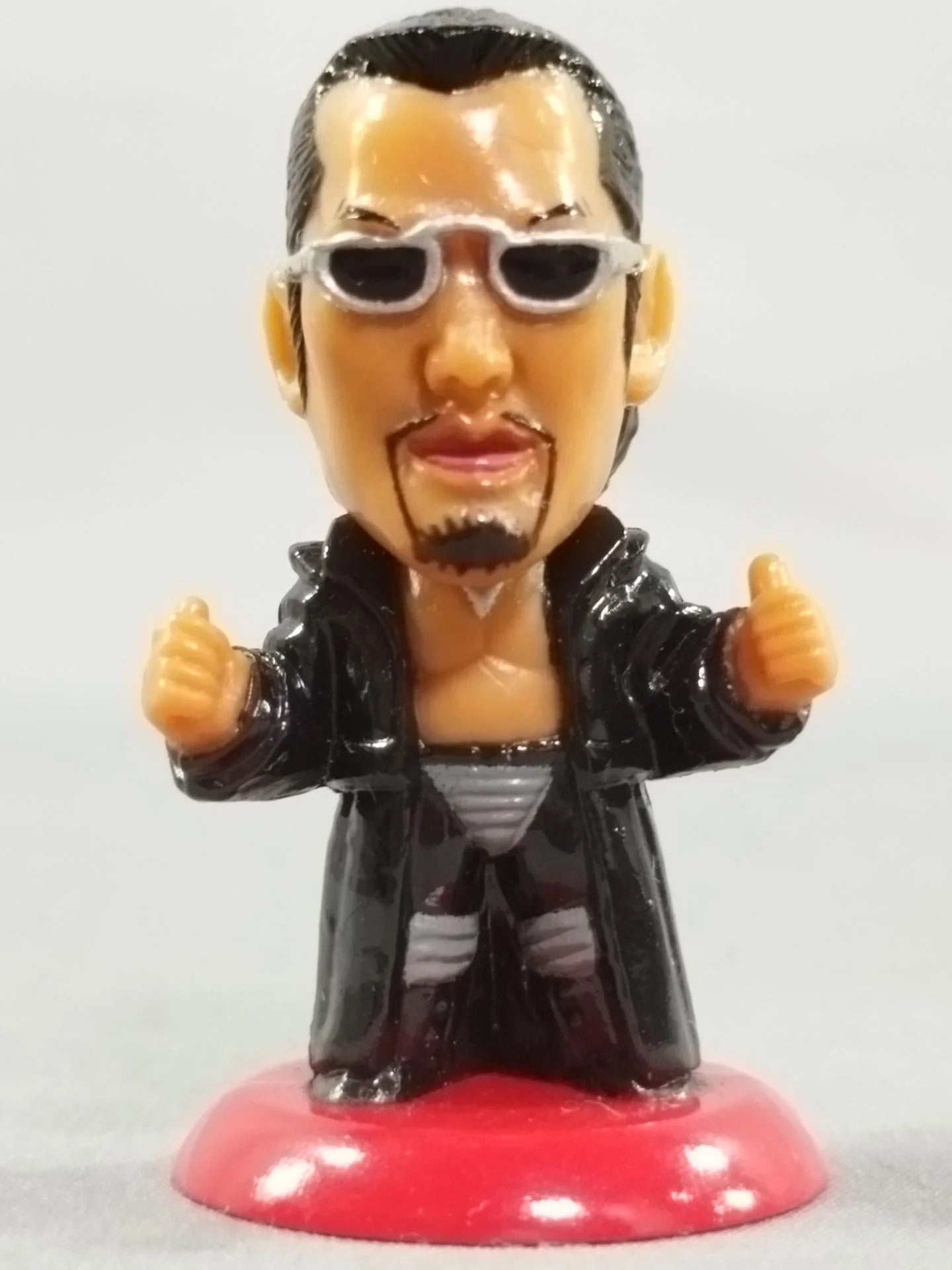 2005 CharaPro Mini Big Heads/Pro-Kaku Heroes Series 4 Masahiro Chono [With Entrance Gear]