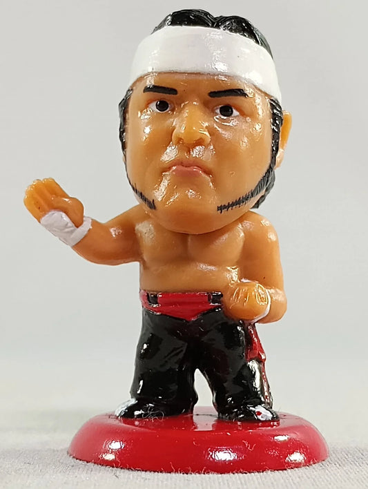 2005 CharaPro Mini Big Heads/Pro-Kaku Heroes Series 4 Shinya Hashimoto [With Ring Gear]